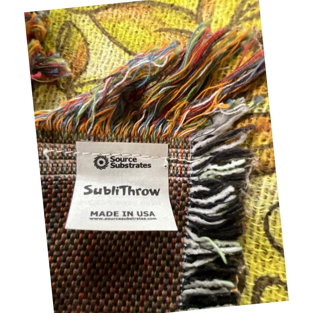 SubliTHROw decorative woven